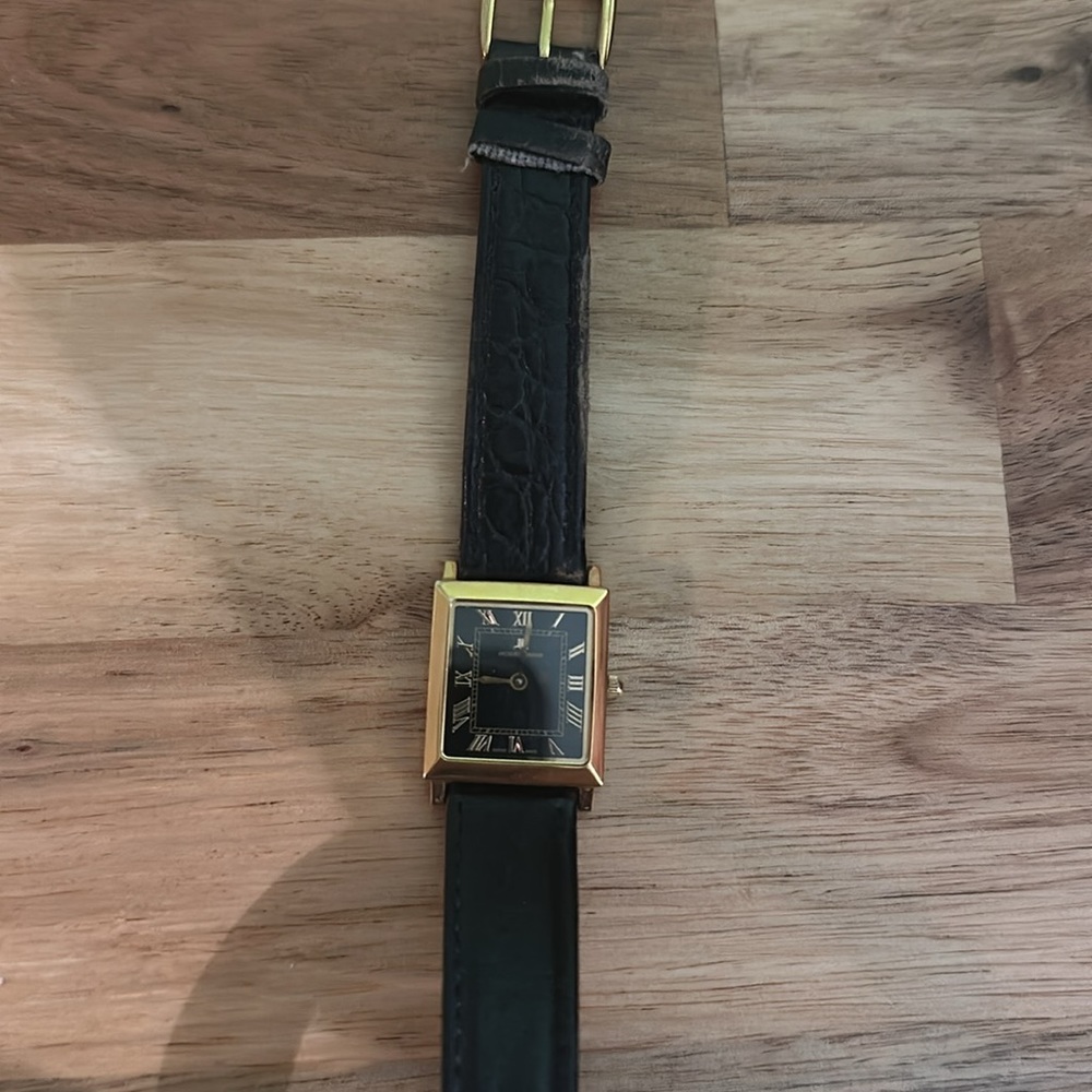 Women Jacques Lemans gold plated and Swiss made watch